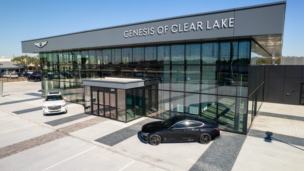 exterior of Genesis of Clear Lake dealership
