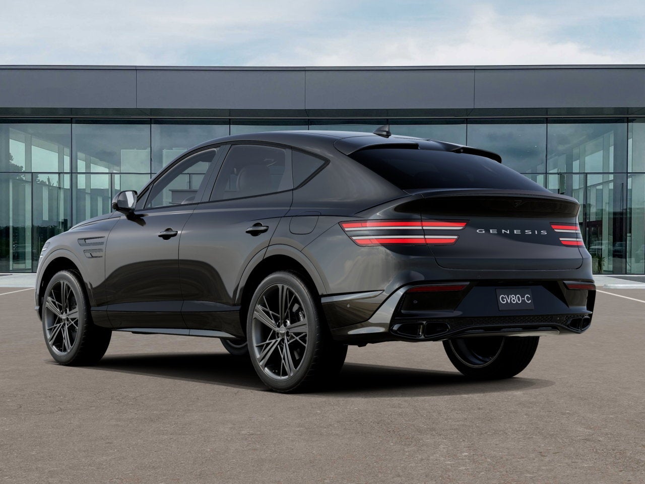 2027 Genesis GV80 Coupe 3.5T E-SC MHEV BLACK
