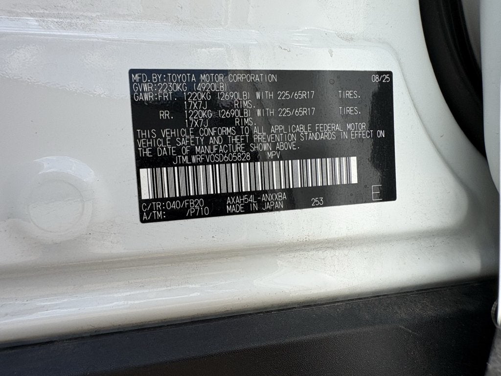 2025 Toyota RAV4 Hybrid LE