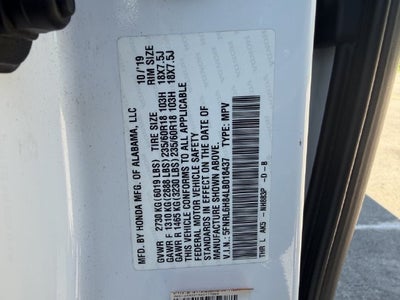 2020 Honda Odyssey Touring