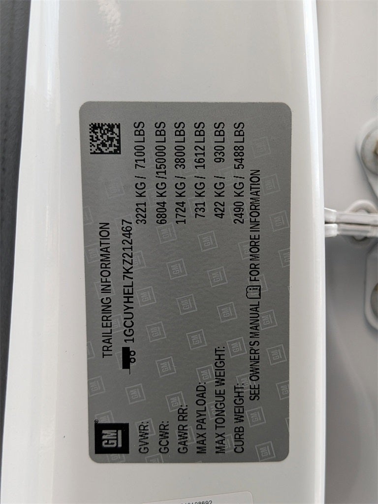 2019 Chevrolet Silverado 1500 High Country