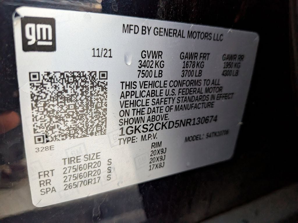 2022 GMC Yukon AT4