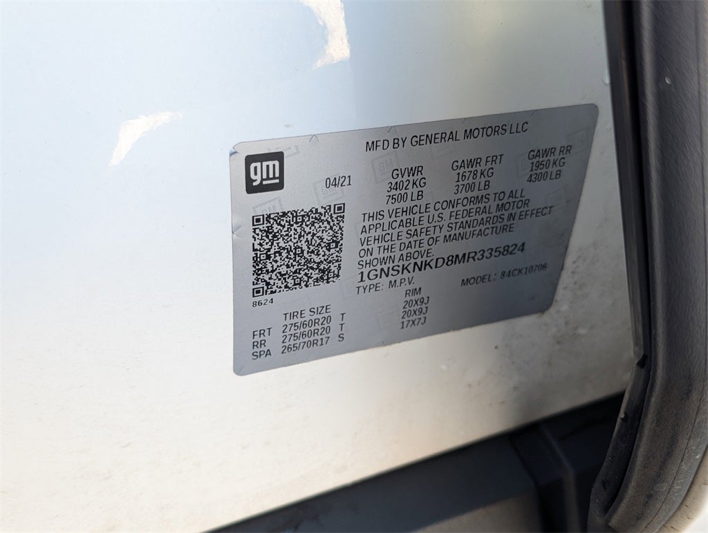 2021 Chevrolet Tahoe LT