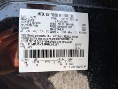 2023 Lincoln Nautilus Reserve