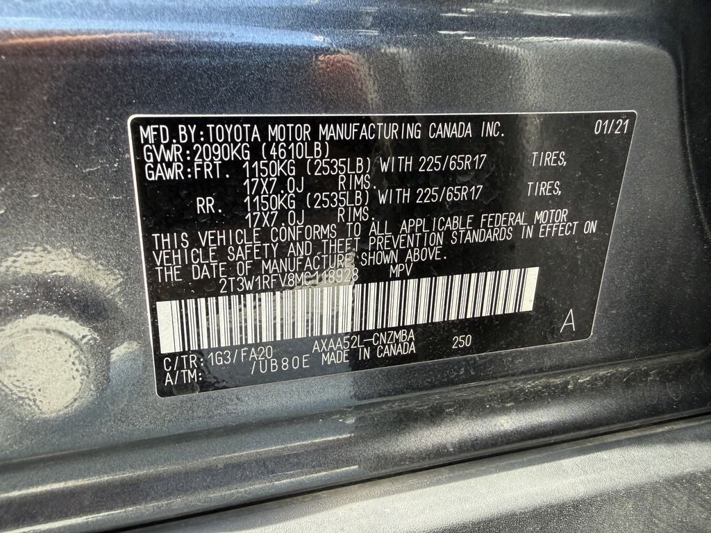 2021 Toyota RAV4 XLE