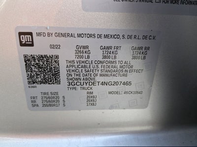 2022 Chevrolet Silverado 1500 LTD LT