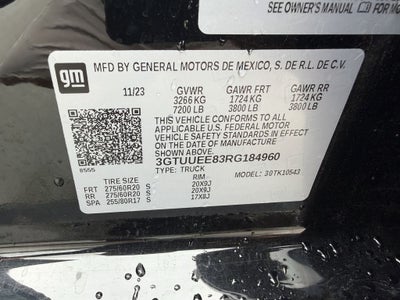 2024 GMC Sierra 1500 AT4