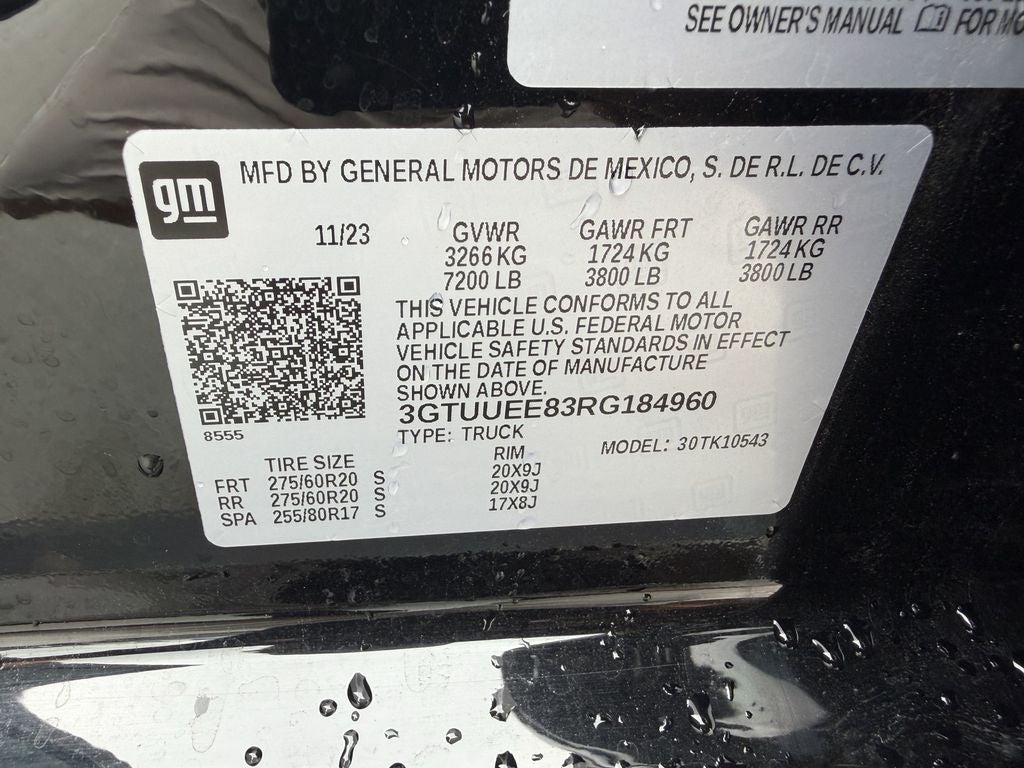 2024 GMC Sierra 1500 AT4