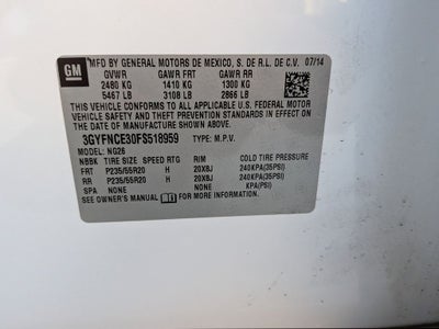 2015 Cadillac SRX Performance