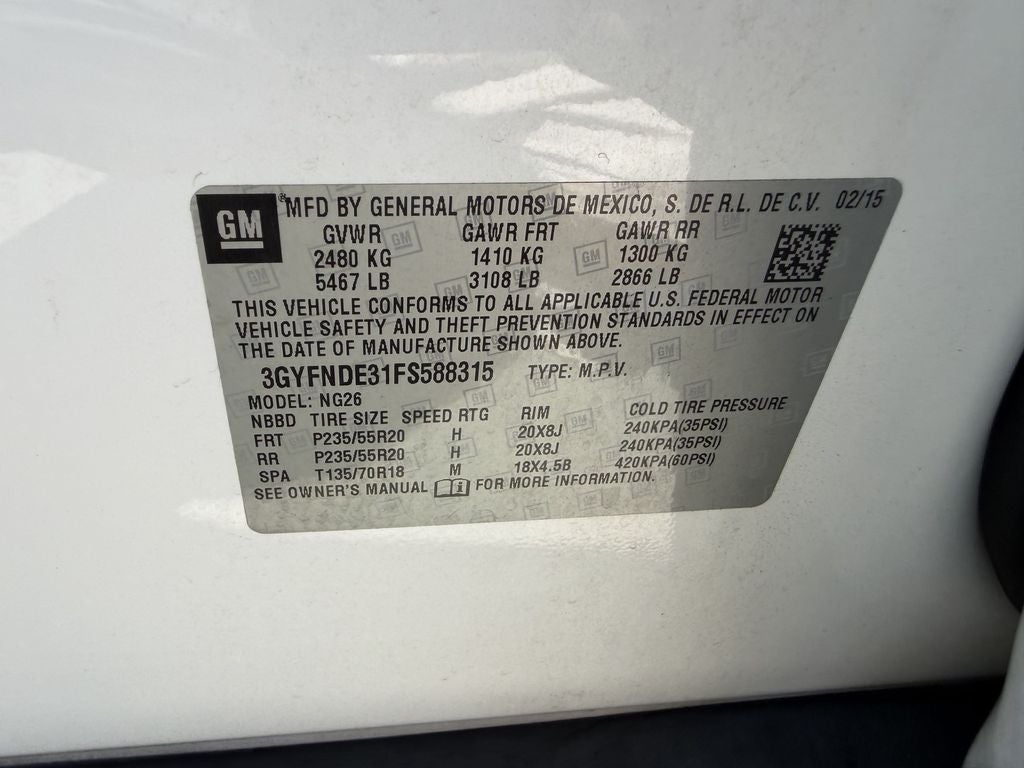 2015 Cadillac SRX Premium