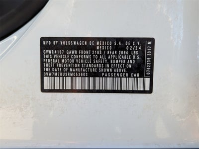 2024 Volkswagen Jetta 1.5T SE