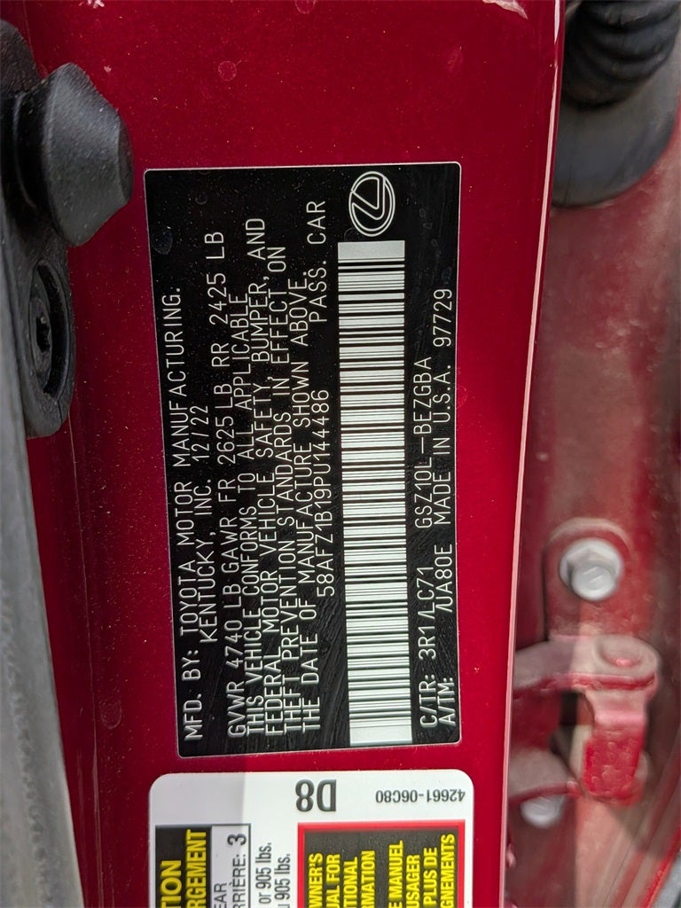 2023 Lexus ES 350 Ultra Luxury