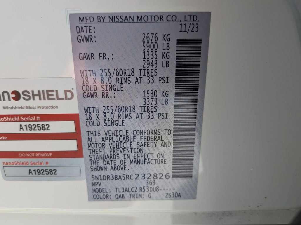 2024 Nissan Pathfinder SV