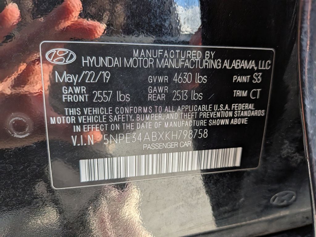 2019 Hyundai Sonata Limited