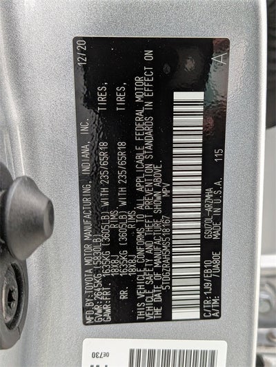 2021 Toyota Highlander XLE