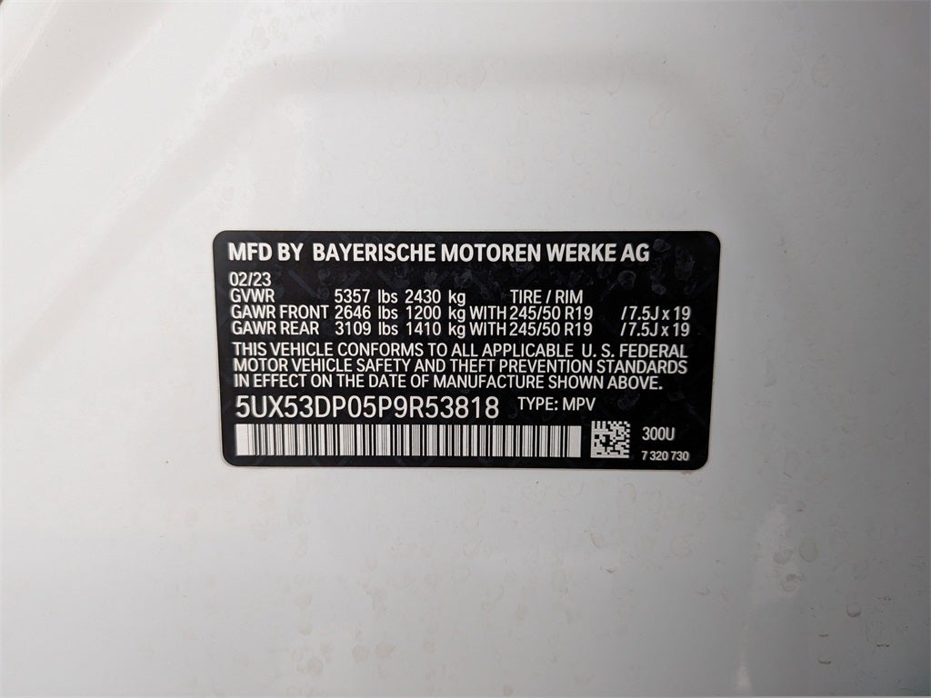 2023 BMW X3 xDrive30i