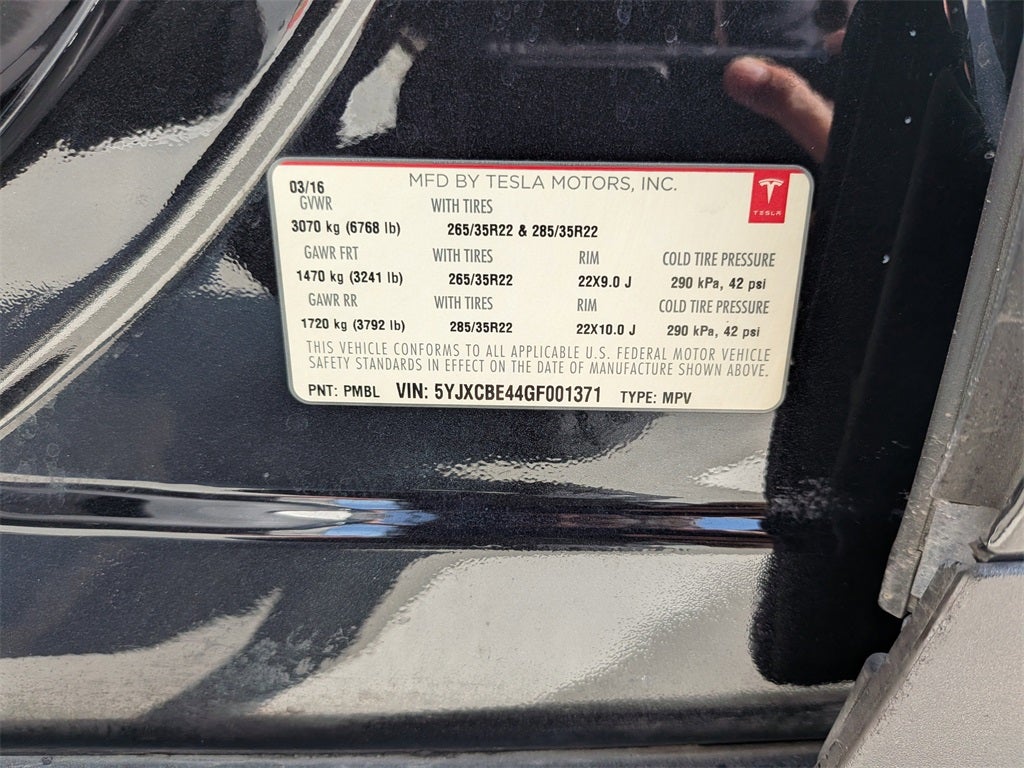 2016 Tesla Model X P90D