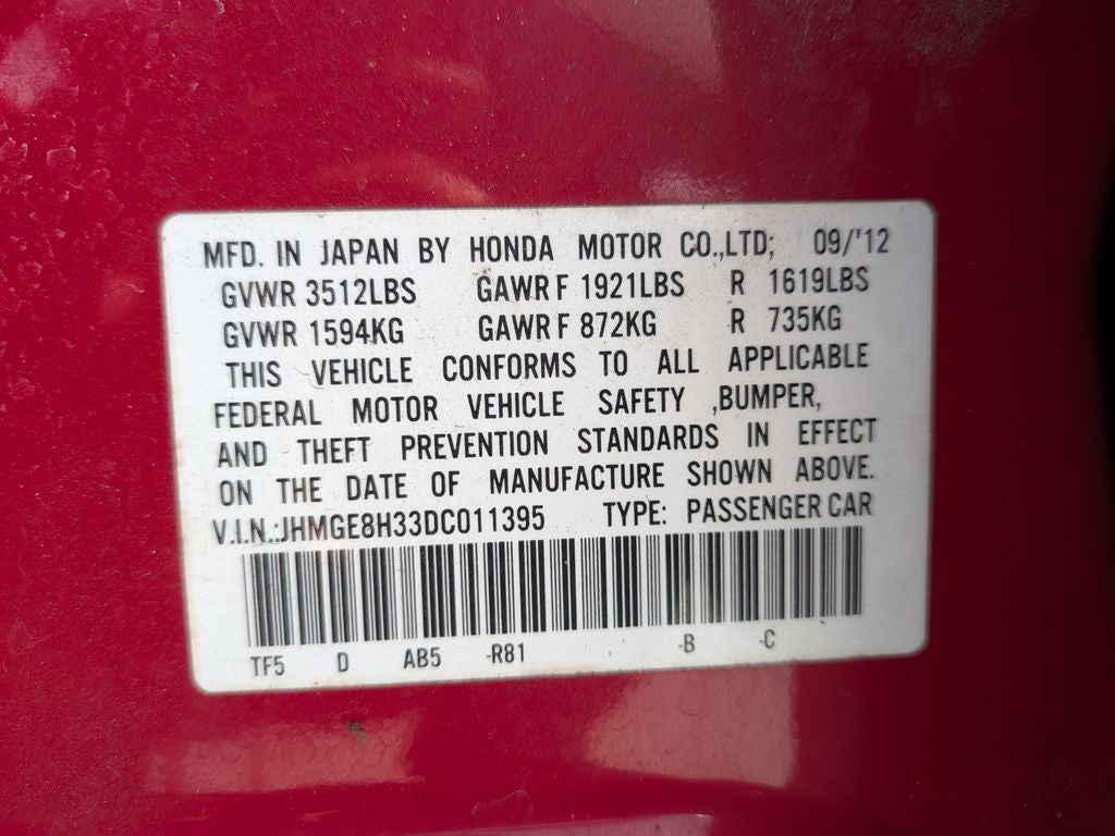 2013 Honda Fit Base