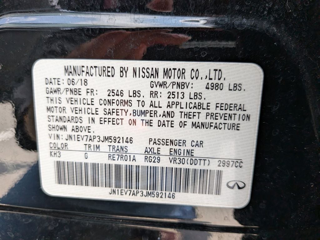 2018 INFINITI Q50 Sport