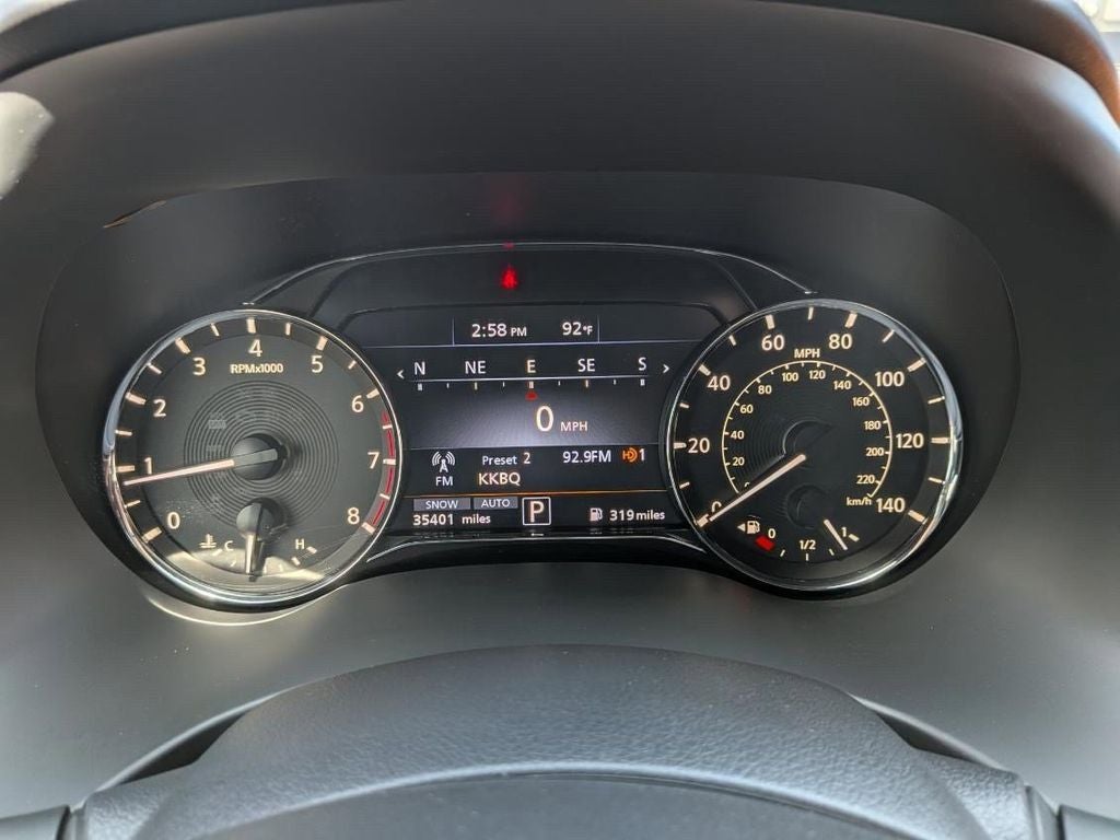 2022 INFINITI QX80 Sensory