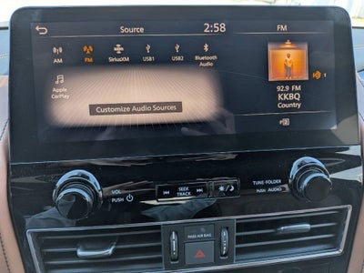 2022 INFINITI QX80 Sensory