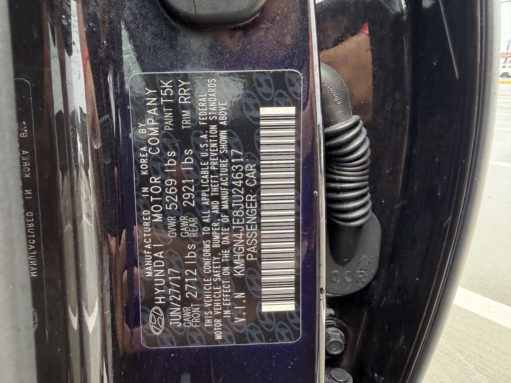 2018 Genesis G80 3.8