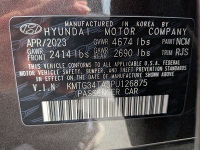 2023 Genesis G70 2.0T