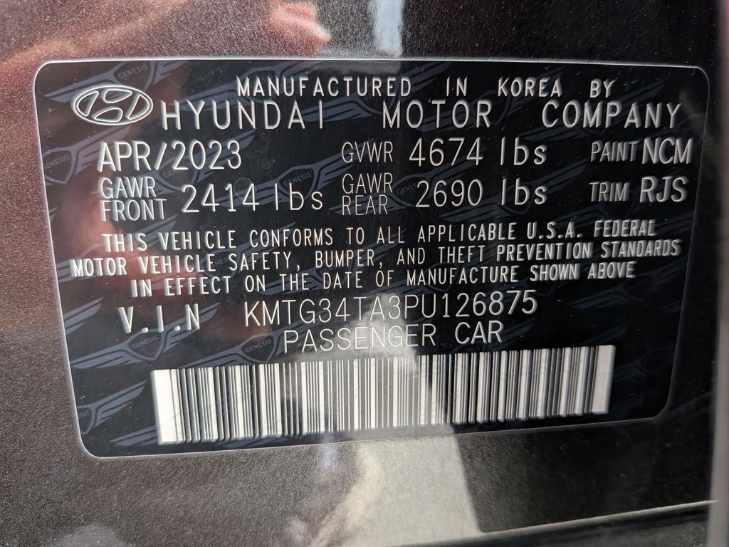 2023 Genesis G70 2.0T