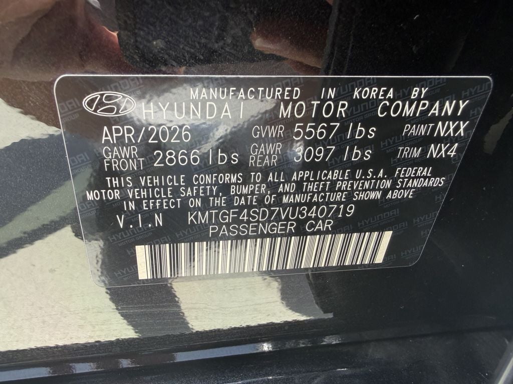2027 Genesis G80 3.5T Prestige Black