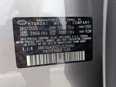 2026 Genesis G80 3.5T SPORT PRESTIGE