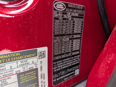 2021 Land Rover Range Rover Velar R-Dynamic S