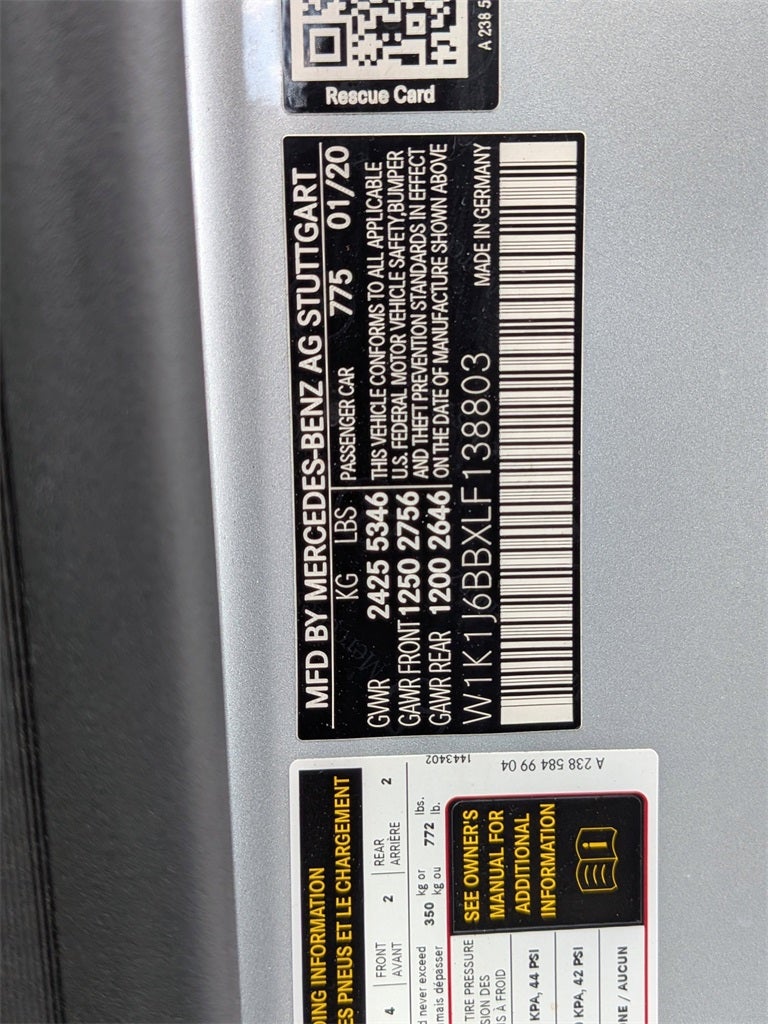 2020 Mercedes-Benz E-Class E 53 AMG® 4MATIC®