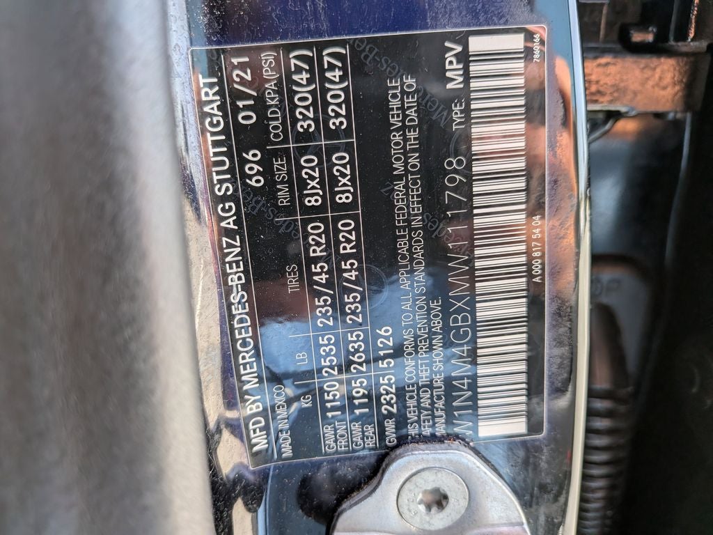 2021 Mercedes-Benz GLB GLB 250