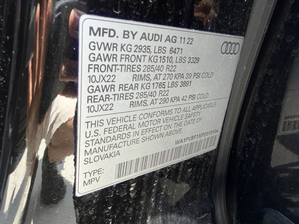 2023 Audi Q8 55 Prestige quattro