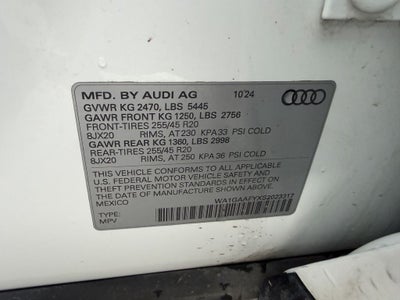 2025 Audi Q5 45 S line Premium quattro