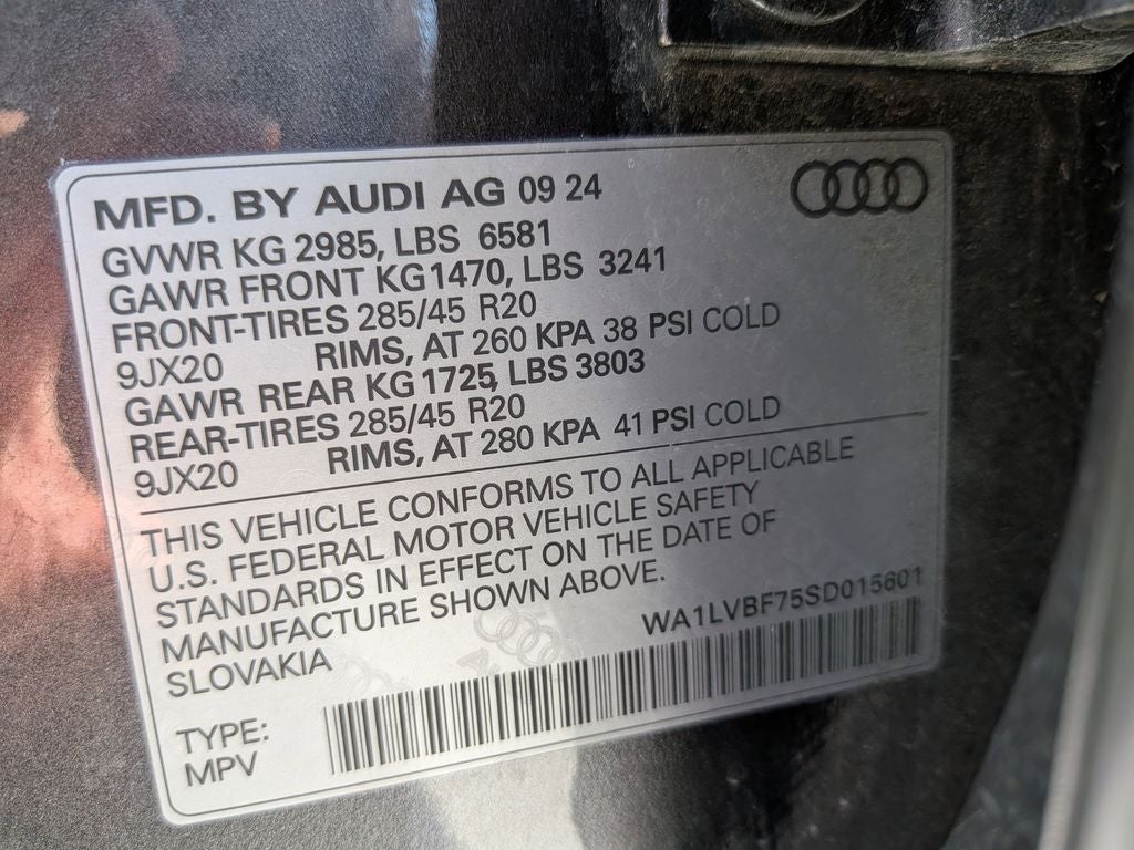 2025 Audi Q7 55 Premium Plus quattro