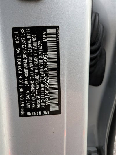 2012 Porsche Cayenne S Hybrid