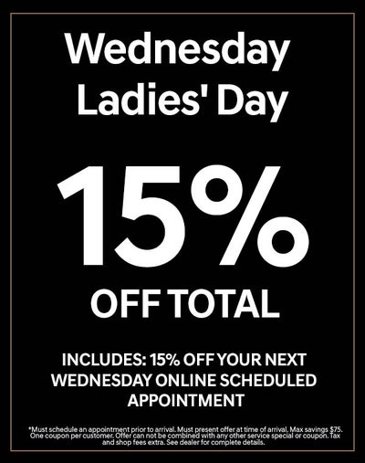 Wednesday is Ladies' Day!