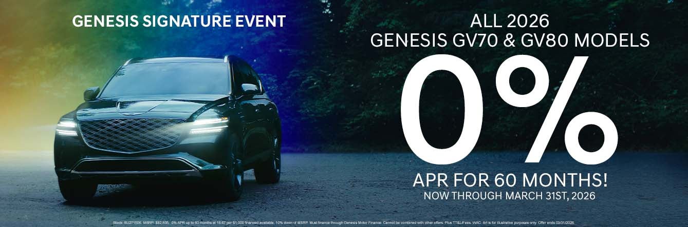 SPECIAL 0% APR FOR 60 MONTHS AVAILABLE!