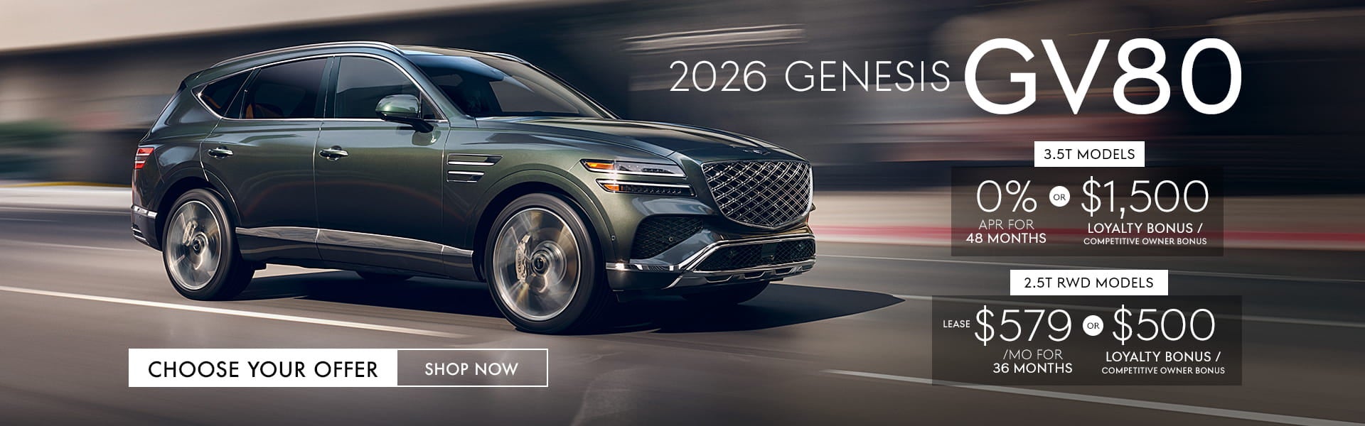 2026 Genesis GV80