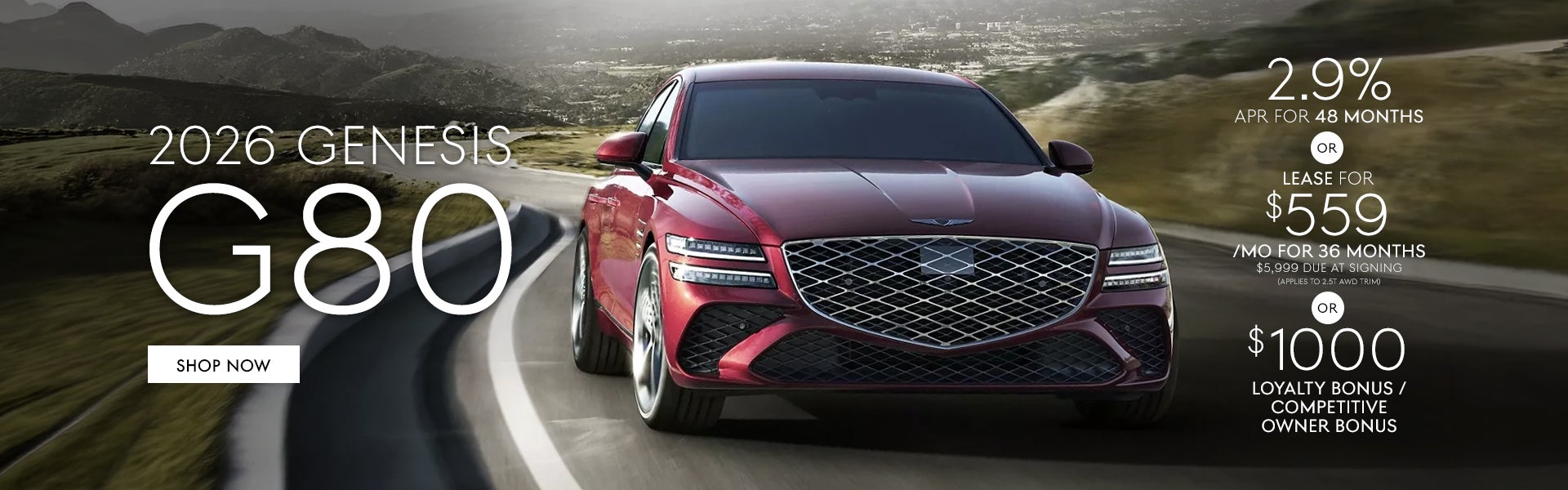 2026 Genesis G80