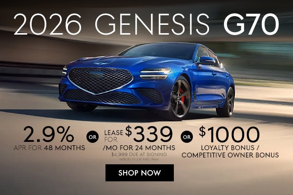 2026 Genesis G70