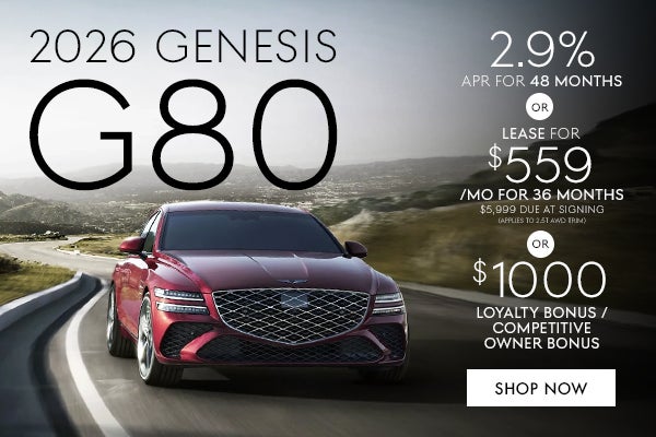 2026 Genesis G80