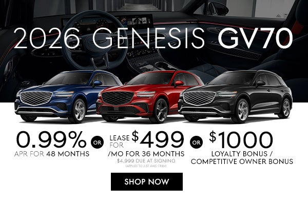 2026 Genesis GV70