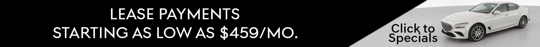 Payments starting as low as $459/mo.