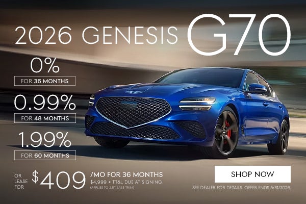 2026 Genesis G70