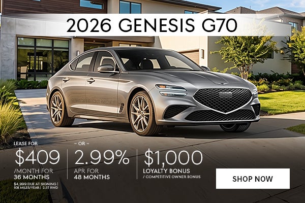 2026 Genesis G70