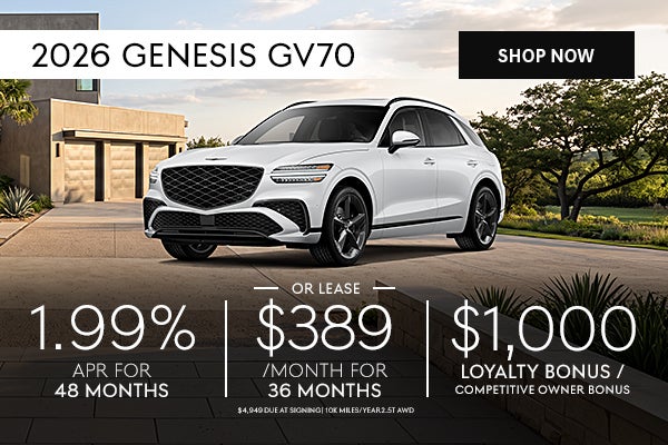 2026 Genesis GV70